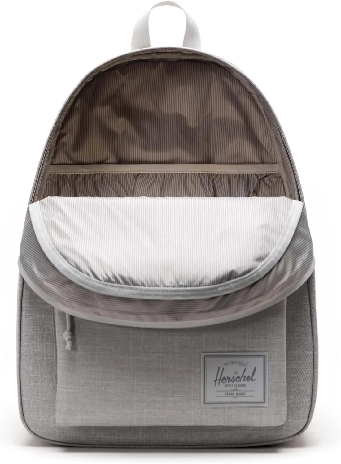Herschel Classic rugzak 20L Raven Crosshatch grijs canvas