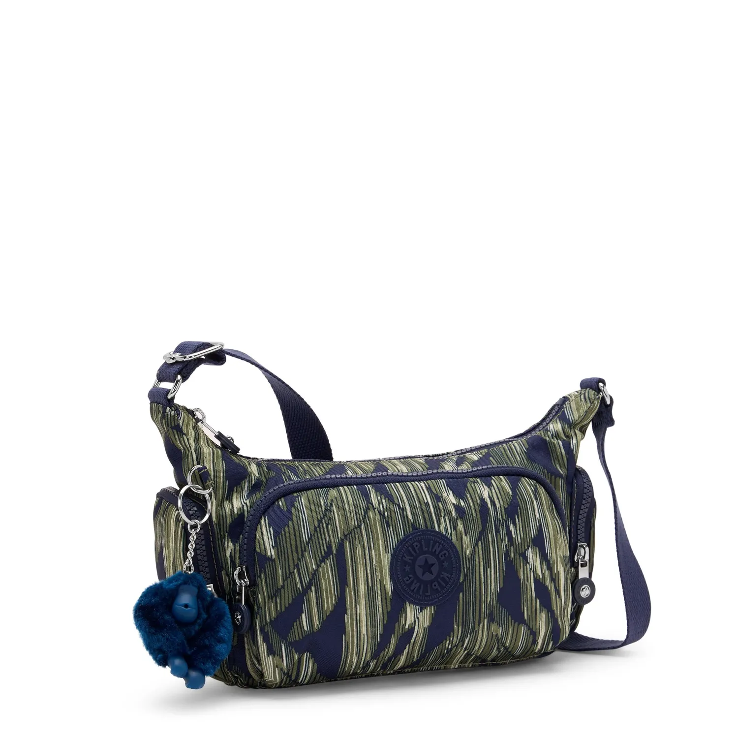 Kipling Gabbette S crossbodytas klein Striped Grasses licht