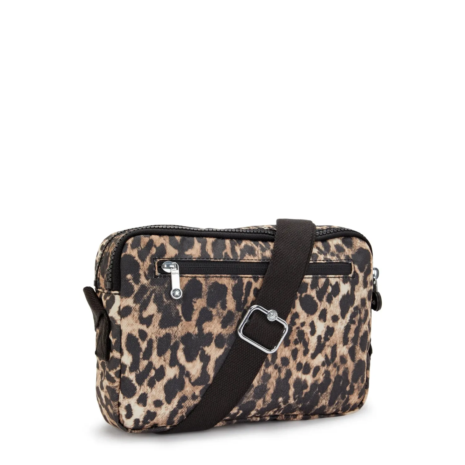 Kipling Abanu M schoudertas Medium Wild Leopard dierenprint
