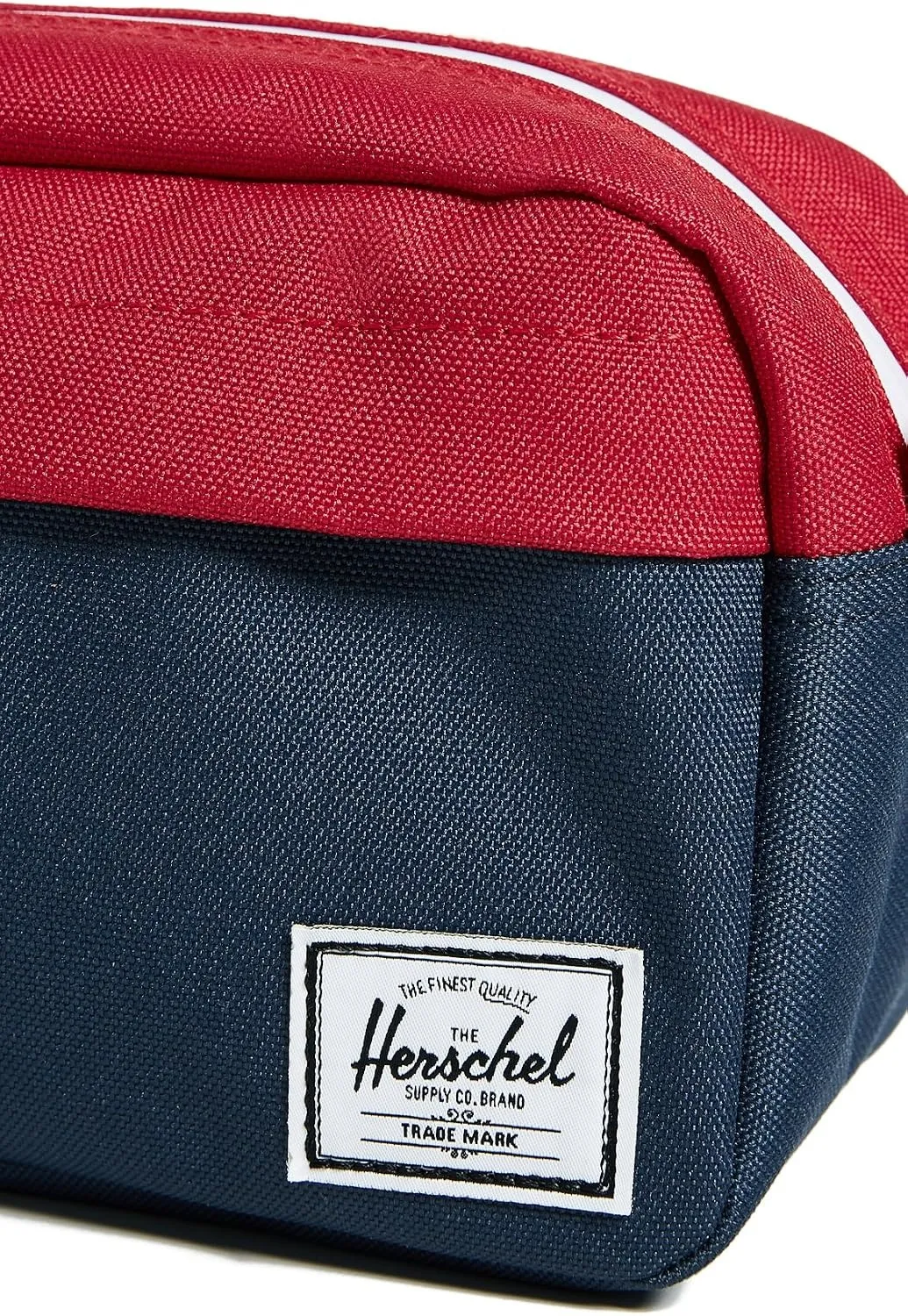 Herschel Chapter toilettas navy/red met ritsvakken