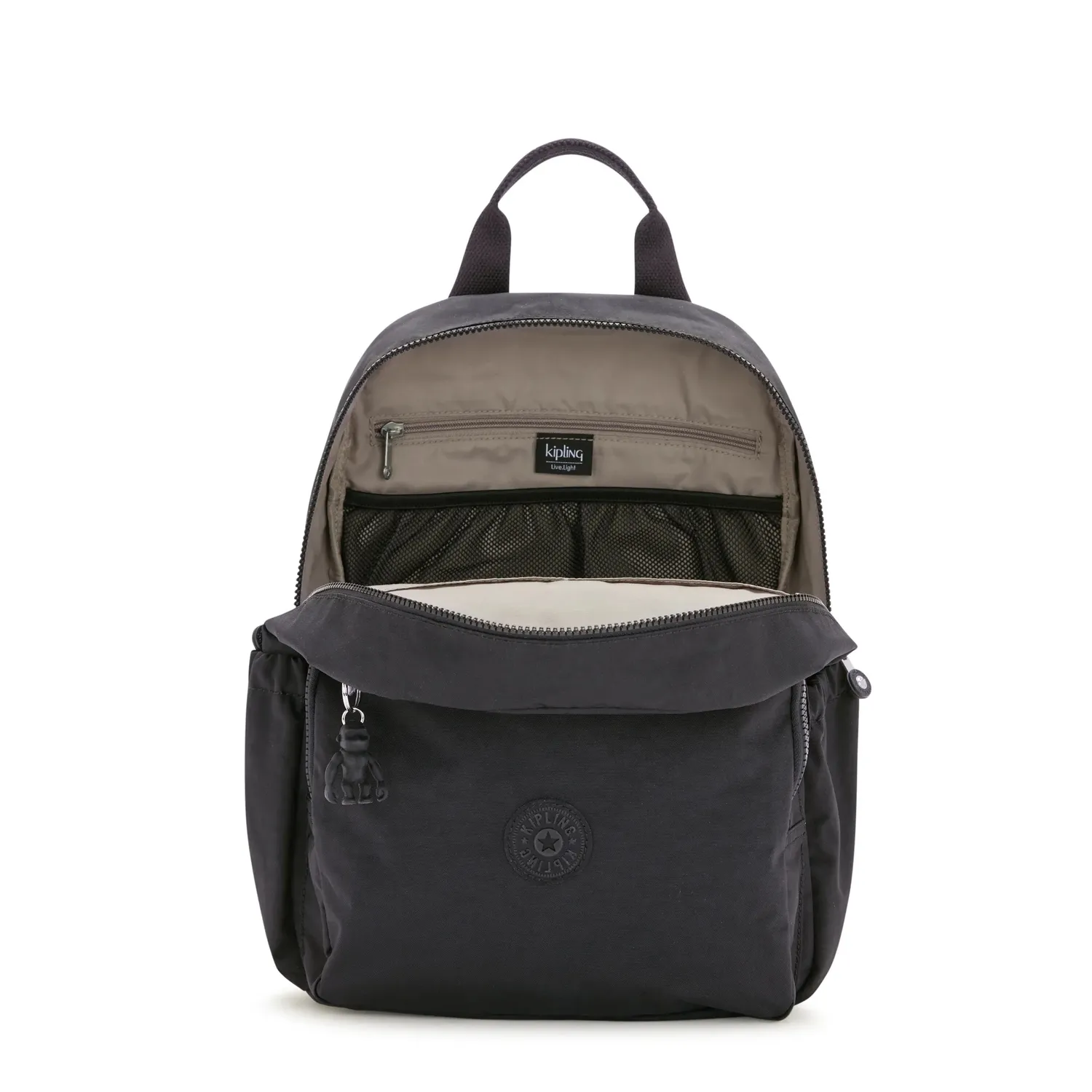 Kipling Maisie luierrugzak Black Noir Medium verschoningsmat