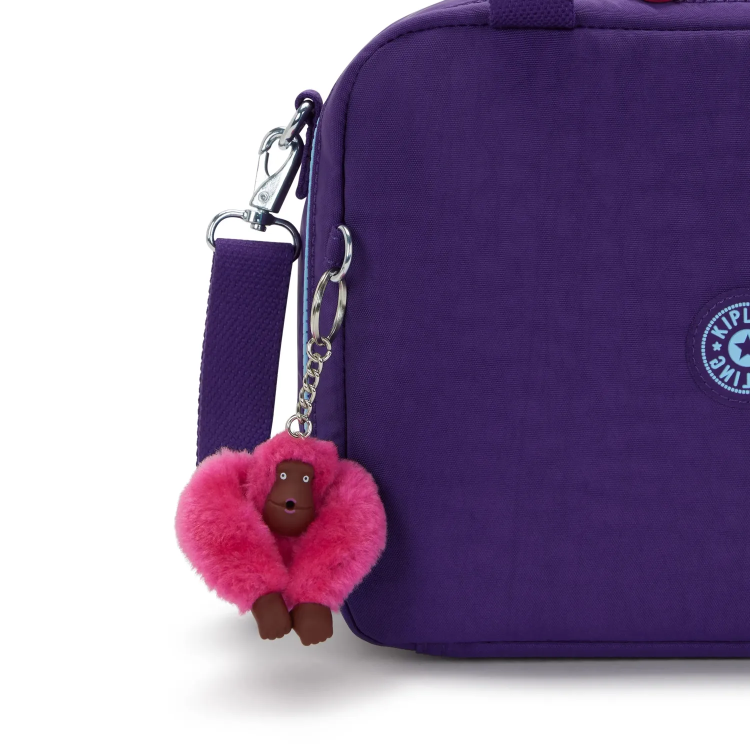 Kipling Miyo lunchtas VIP Purple groot geïsoleerd
