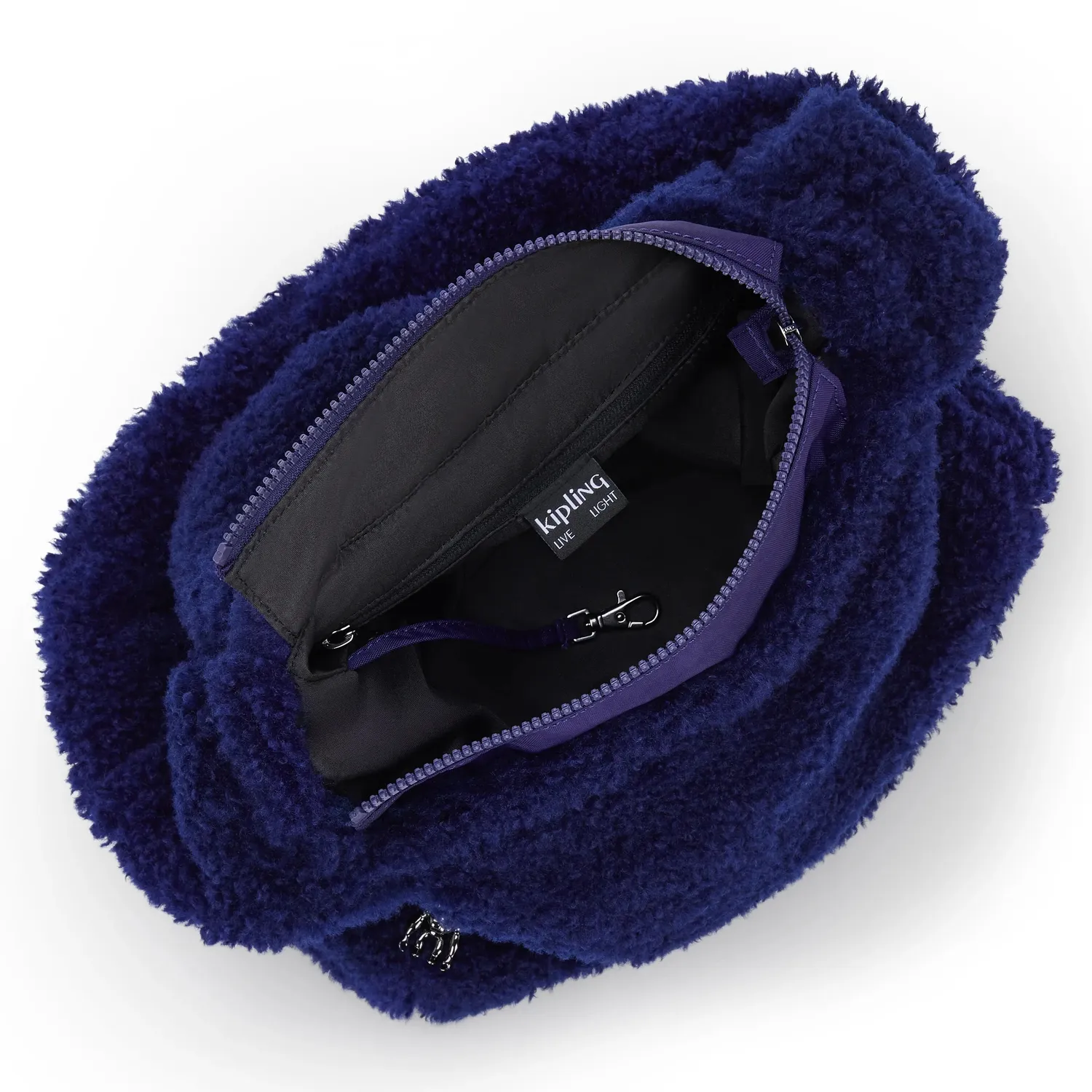 Kipling Nakato M schoudertas Fuzzy Night A4