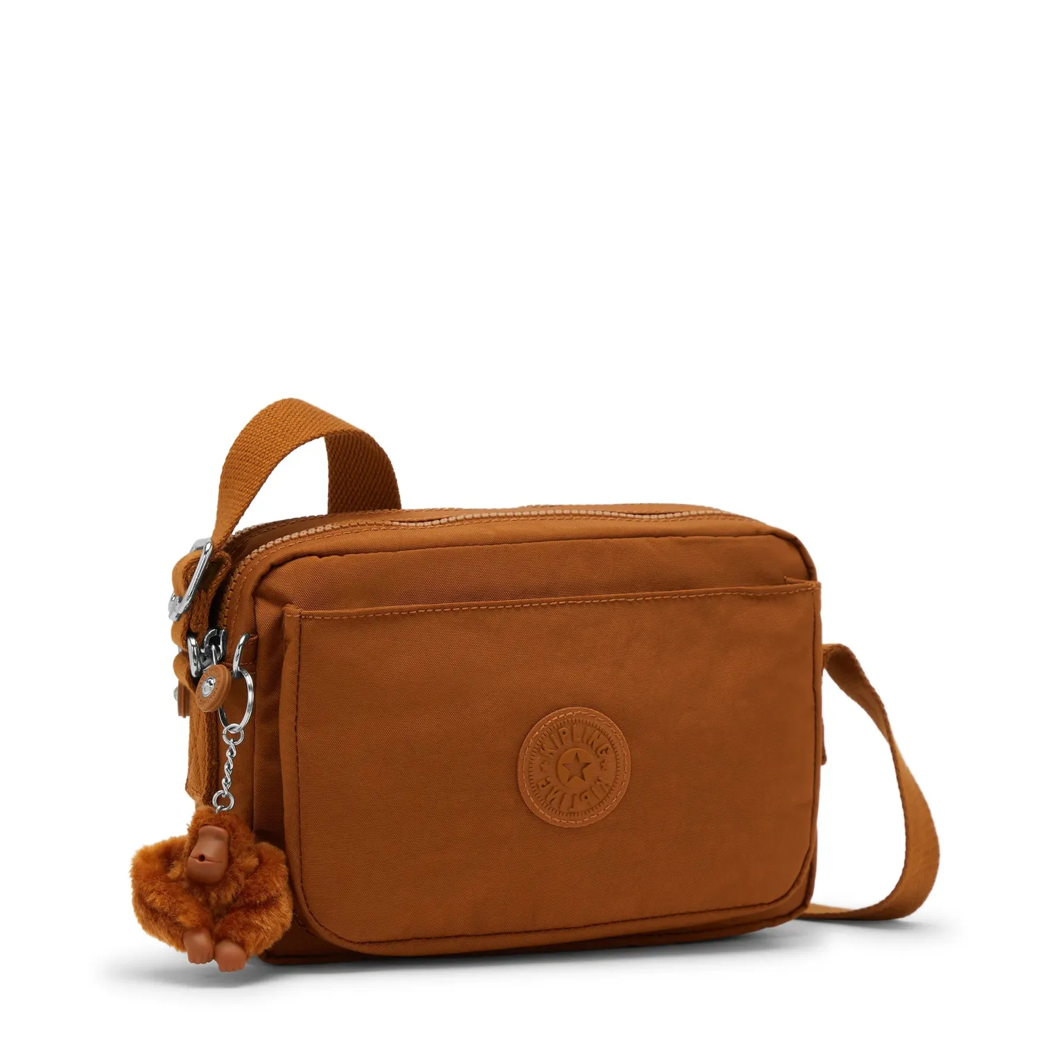 Kipling Abanu M Crossbody Tas Stylish Mokka Medium – Bruin