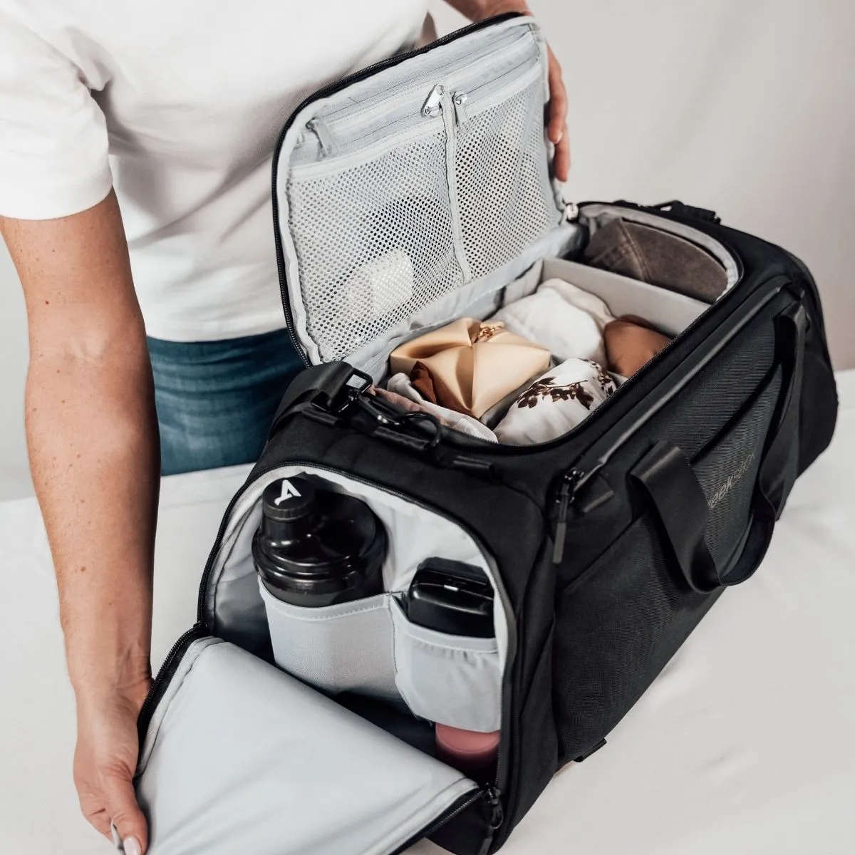 ZEEKSACK The Weekender 30L reistas zwart handbagage