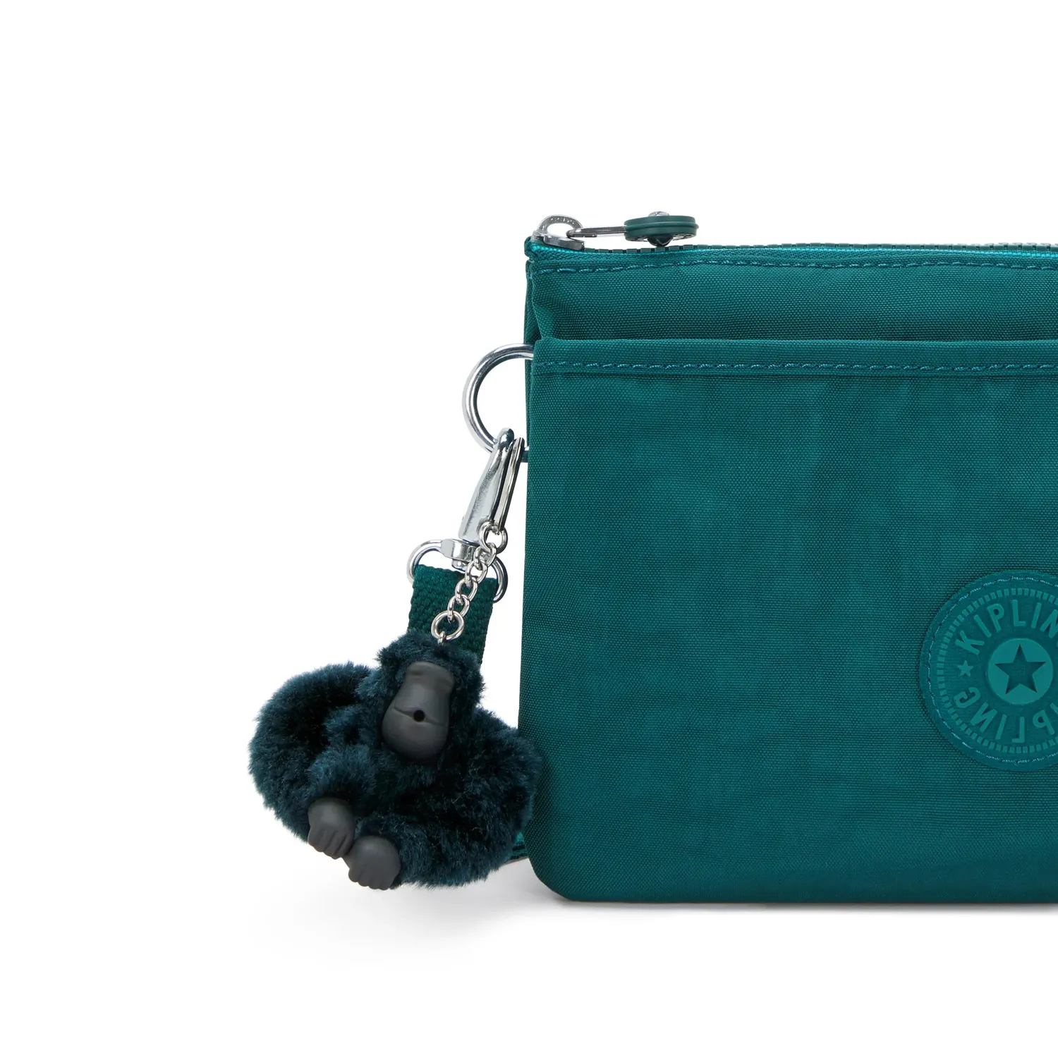 Kipling Riri crossbodytas Klein Tailored Green groen