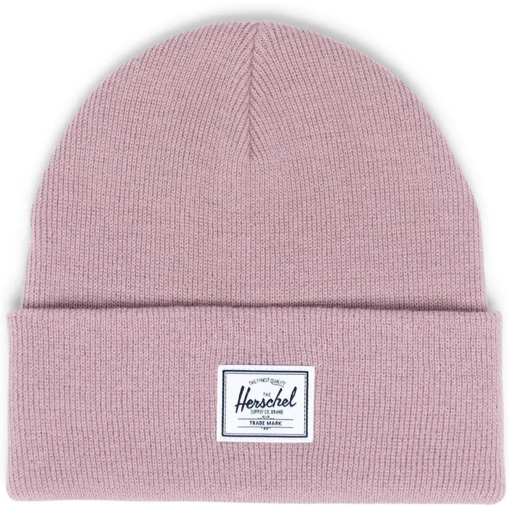 Herschel Elmer Muts Beanie Zwart Ribgebreid
