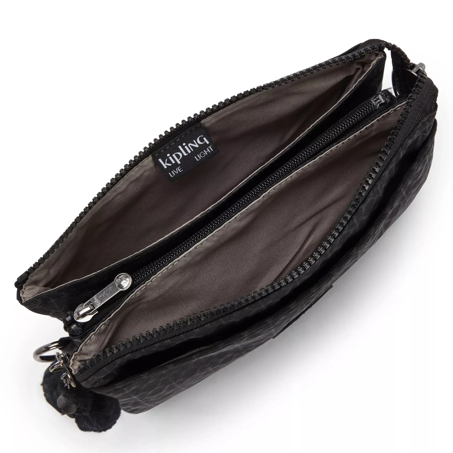 Kipling Riri crossbodytas klein Signature Emb geborduurd