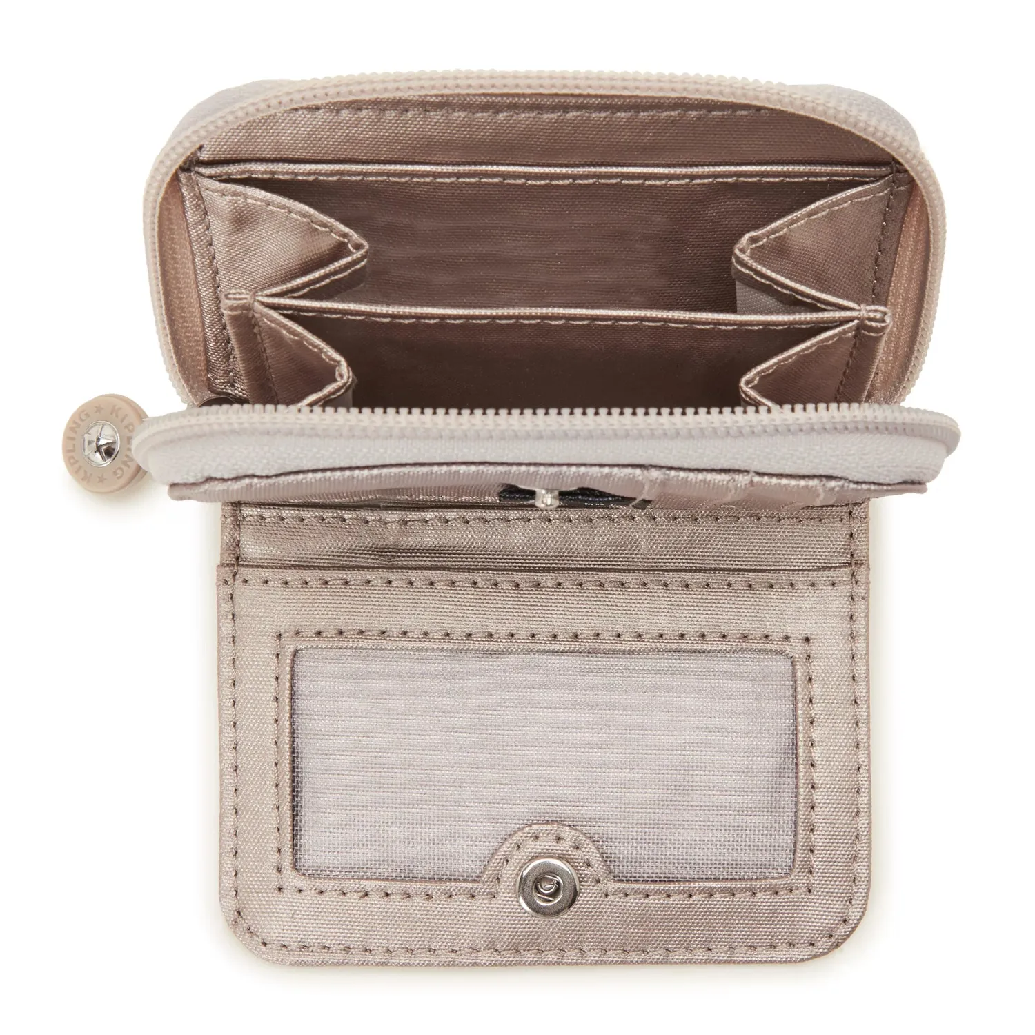 Kipling Tops portemonnee Metallic Glow klein – glanzend