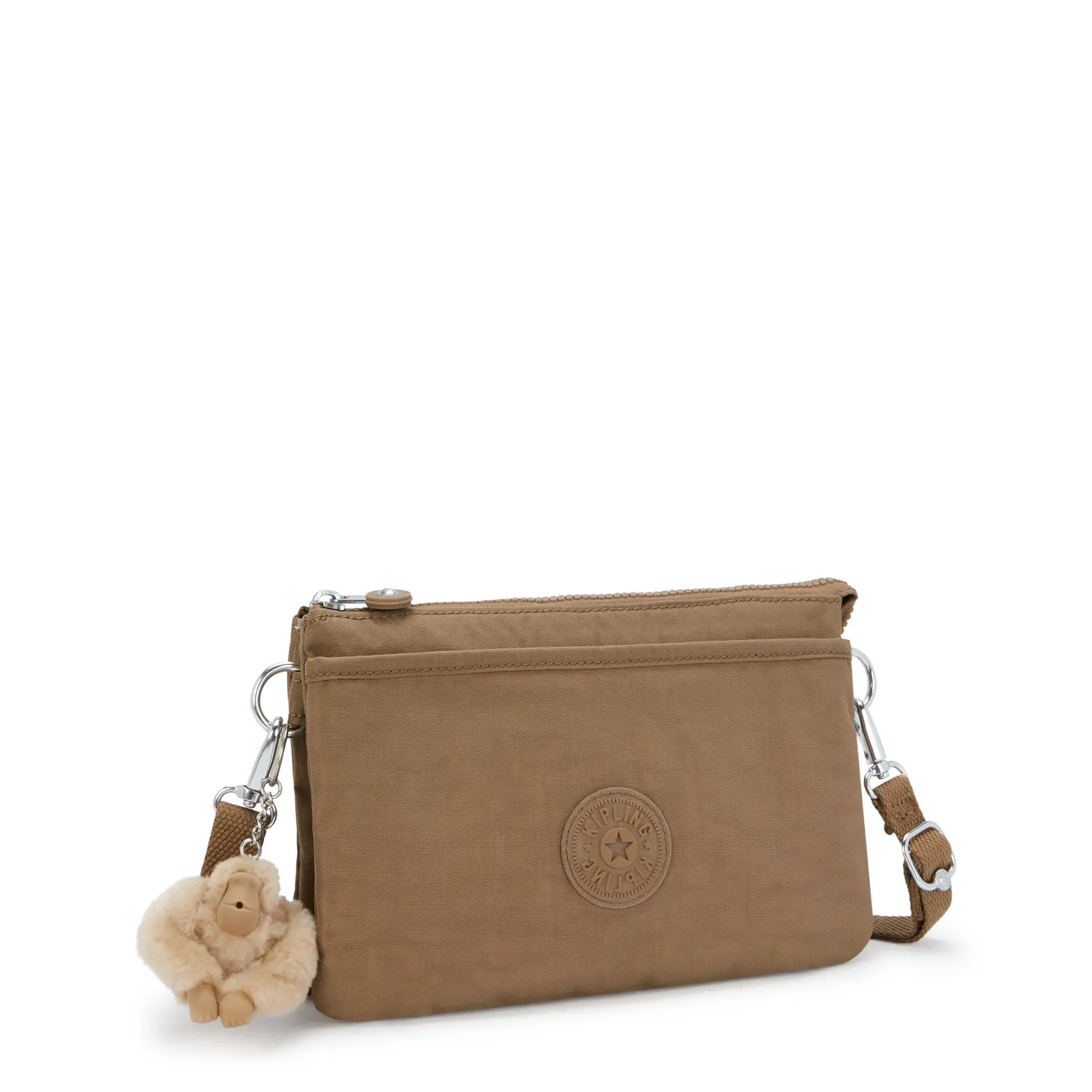 Kipling Riri crossbodytas Klein Early Tan lichtgewicht