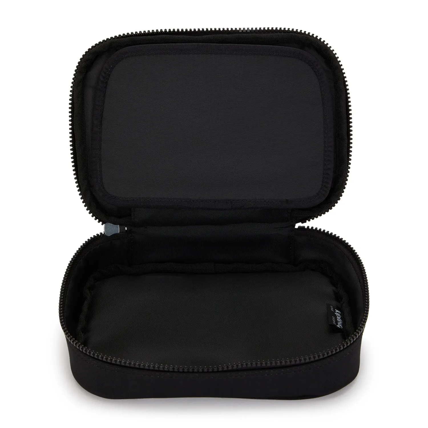 Kipling 100 Pens pennenzak Black Khaki Block groot nylon