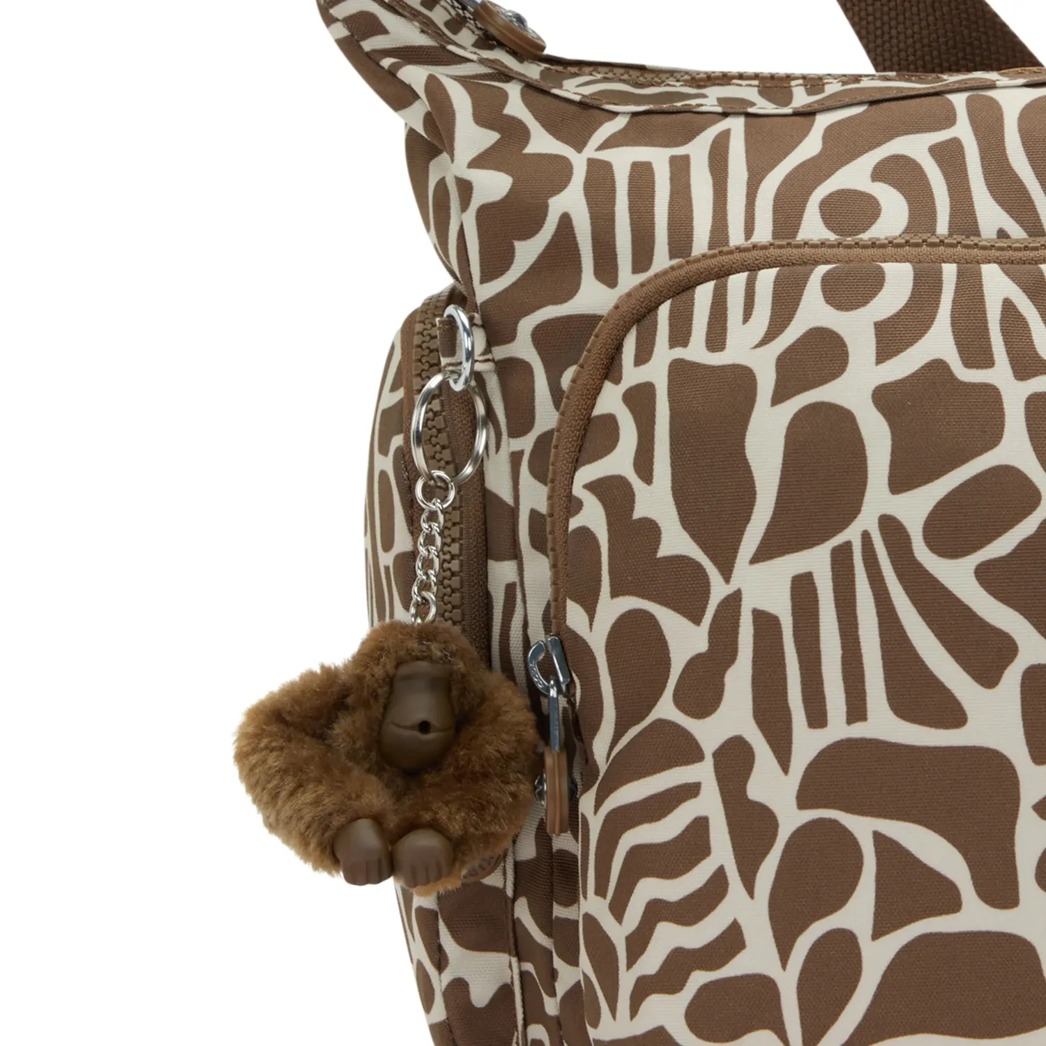 Kipling Gabb crossbodytas Groot Cocktail Khaki lichtgewicht