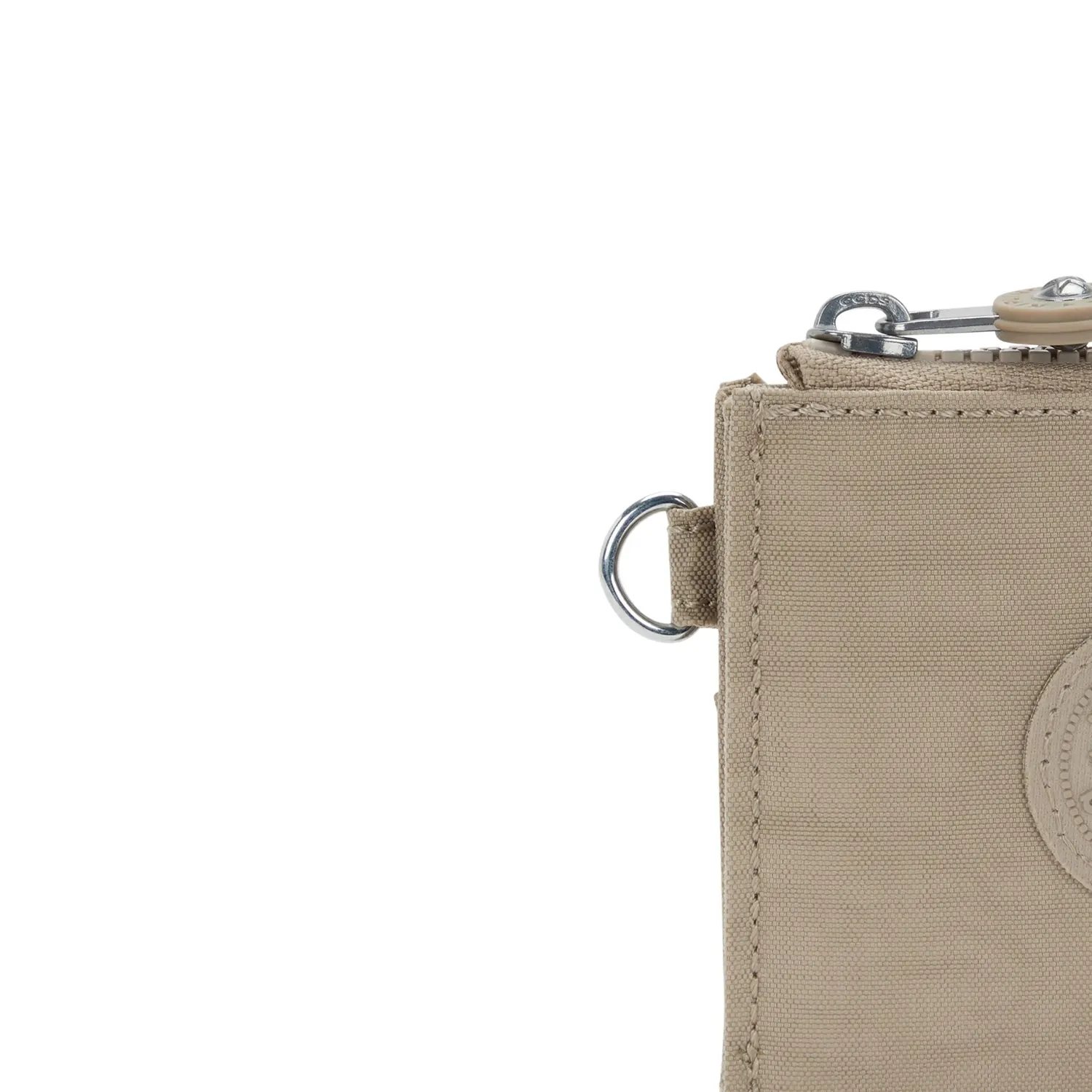 Kipling Card Pal portemonnee Soft Taupe Klein 9 vakken