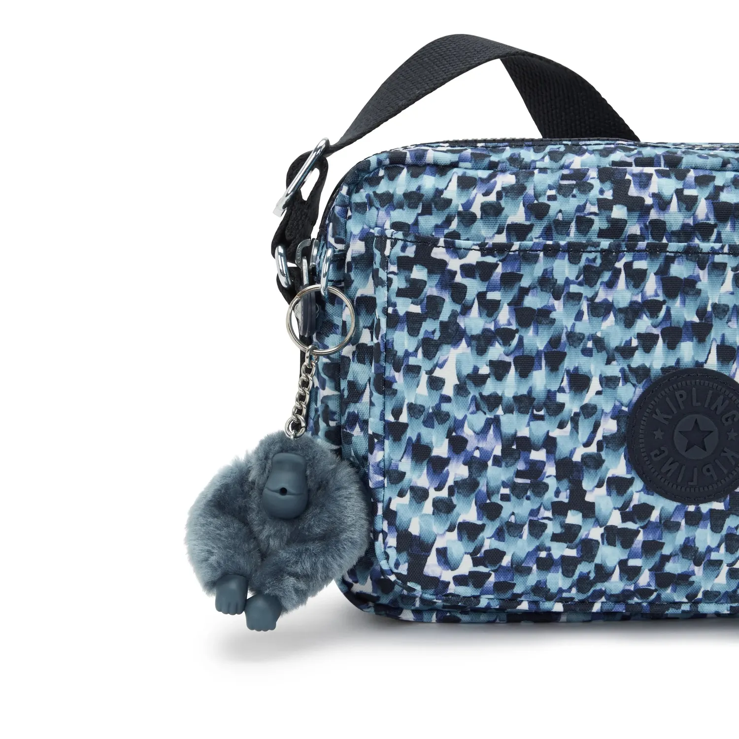 Kipling Abanu M schoudertas Medium Rainy Feathers lichtgewicht