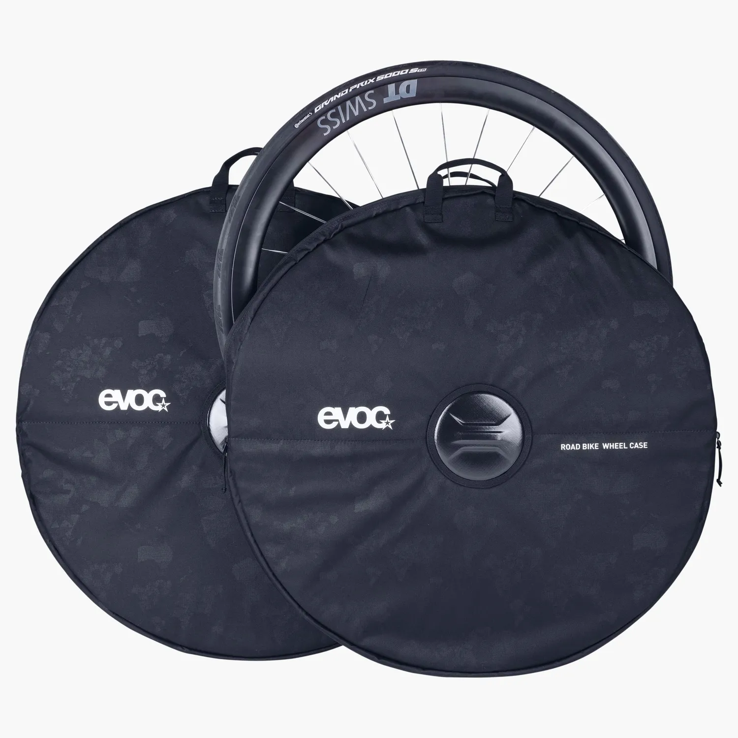 Evoc Road Bike Wheel Case wieltas zwart set