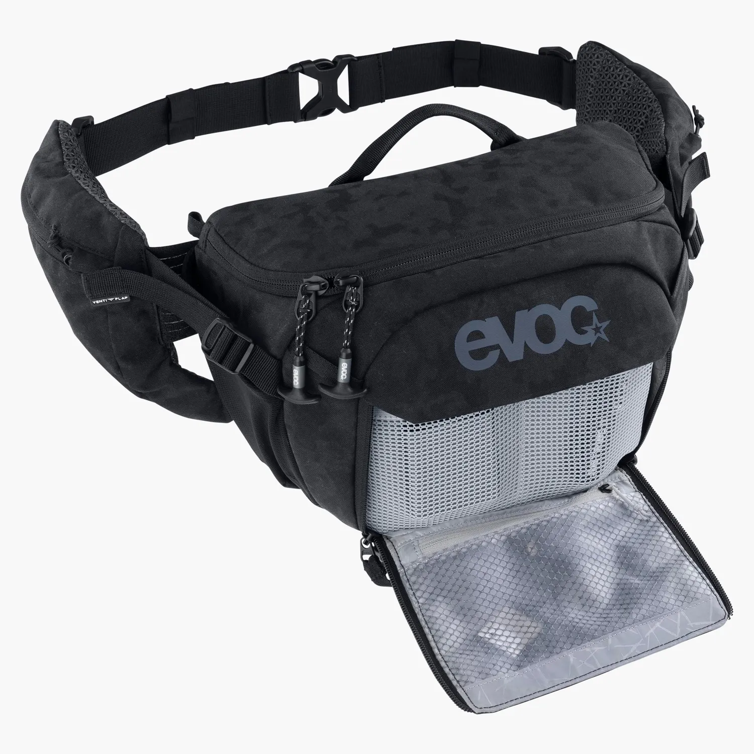 Evoc Hip Pack Capture 6 heuptas zwart camera