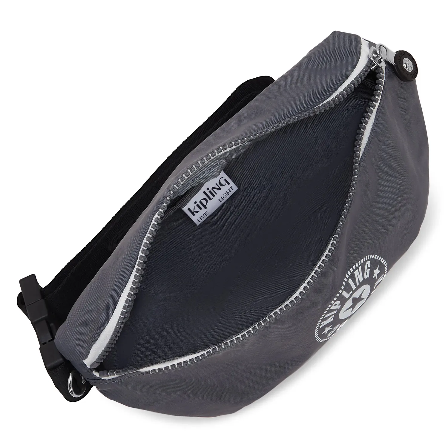 Kipling Fresh Lite heuptas Moonlit Grey Combo klein waterafstotend