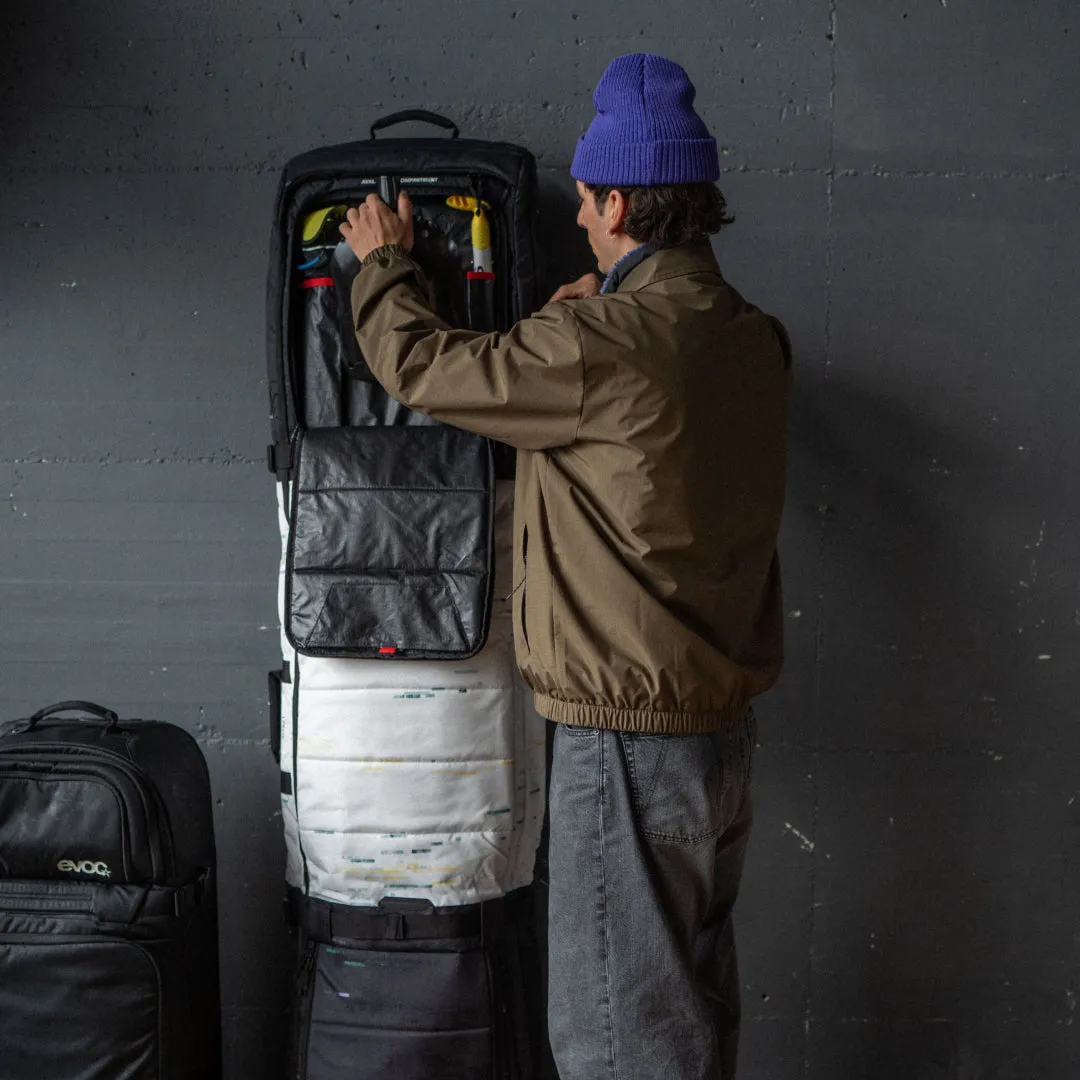 Evoc Snow Gear Roller reistas zwart maat M gewatteerd