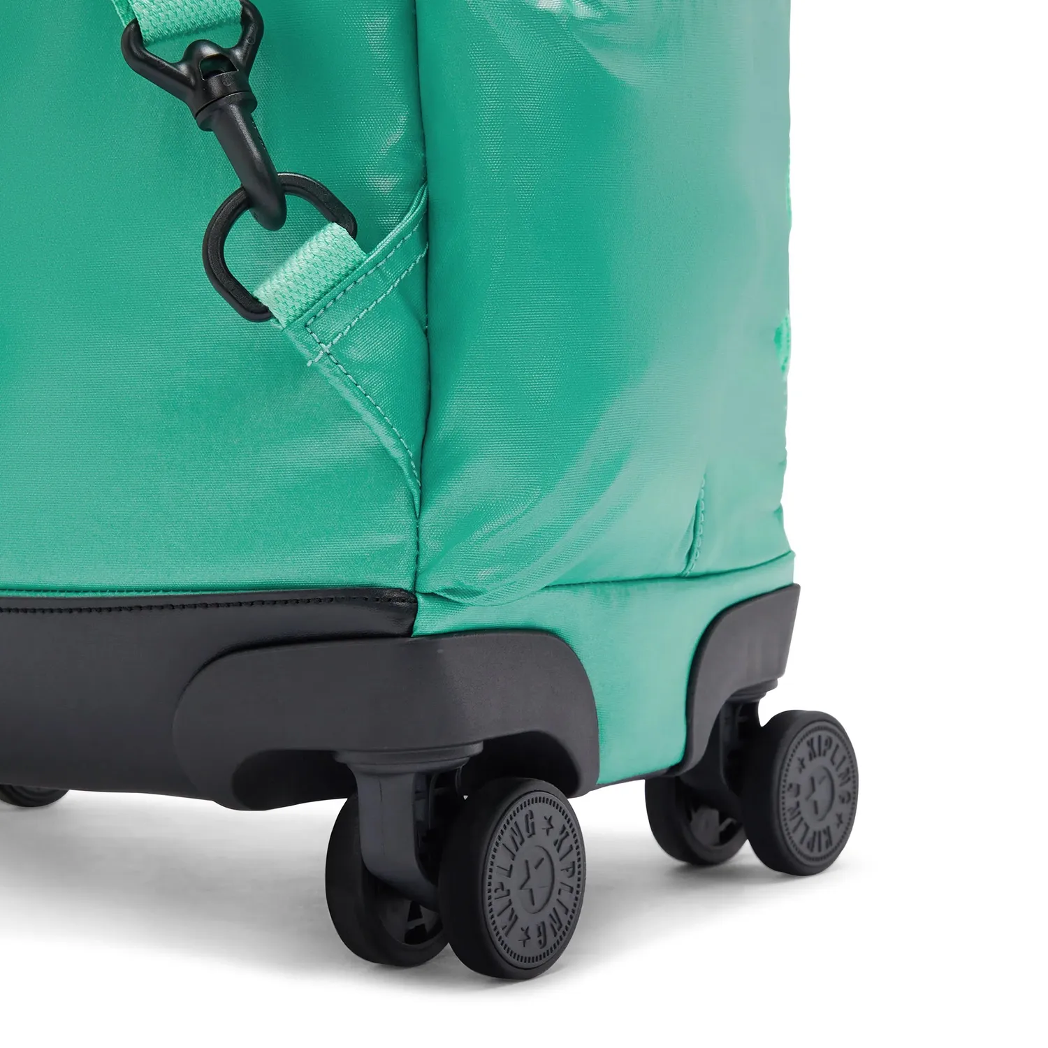 Kipling New Zea rugzak met wielen Oasis Mint Metallic groot