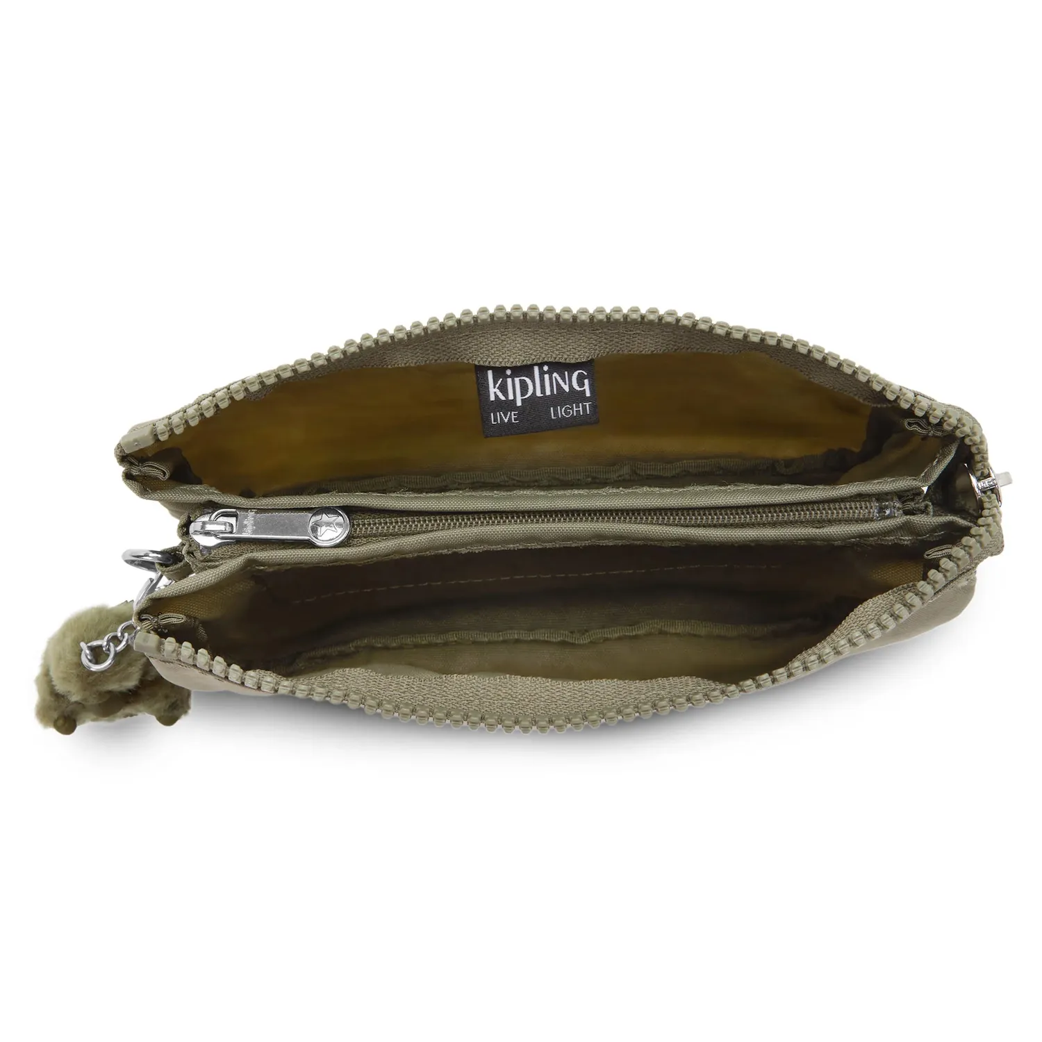 Kipling Creativity L etui Almost Sage groot nylon