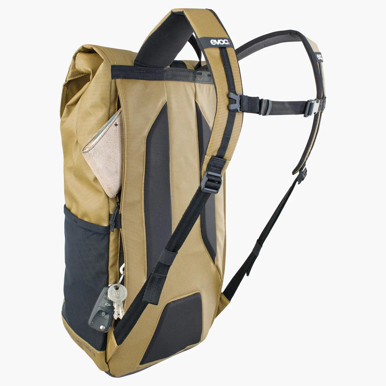 Evoc Duffle Backpack 16 rugzak curry 16 liter
