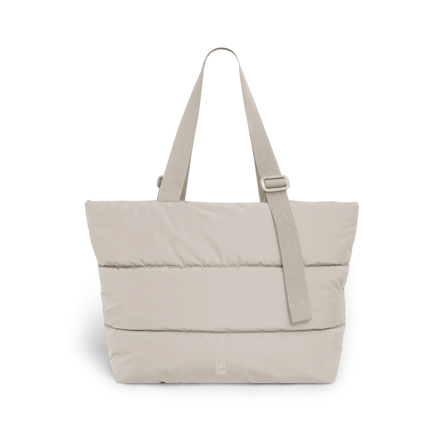 Got Bag Puffer Tote Bag shopper black met laptopvak