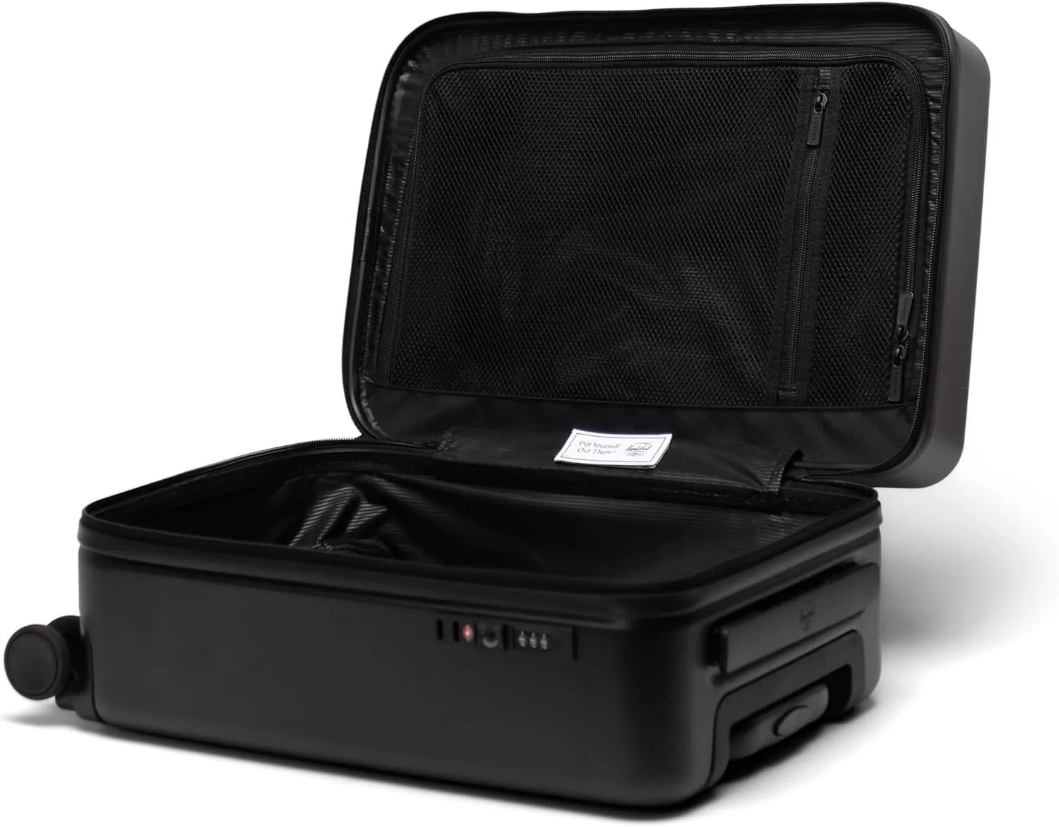 Herschel Supply Heritage Hardshell Medium EXP koffer zwart hardcase