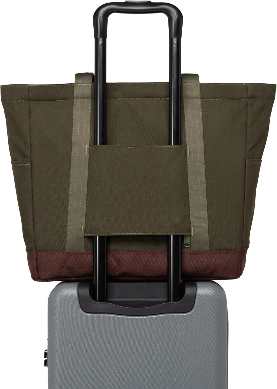 Herschel Heritage shopper ivy green draagtas canvas