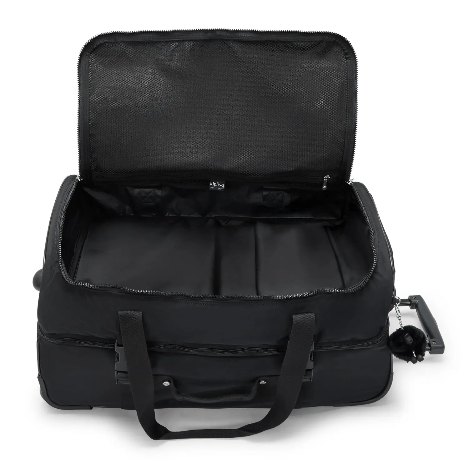 Kipling Teagan M koffer Medium Black Noir licht