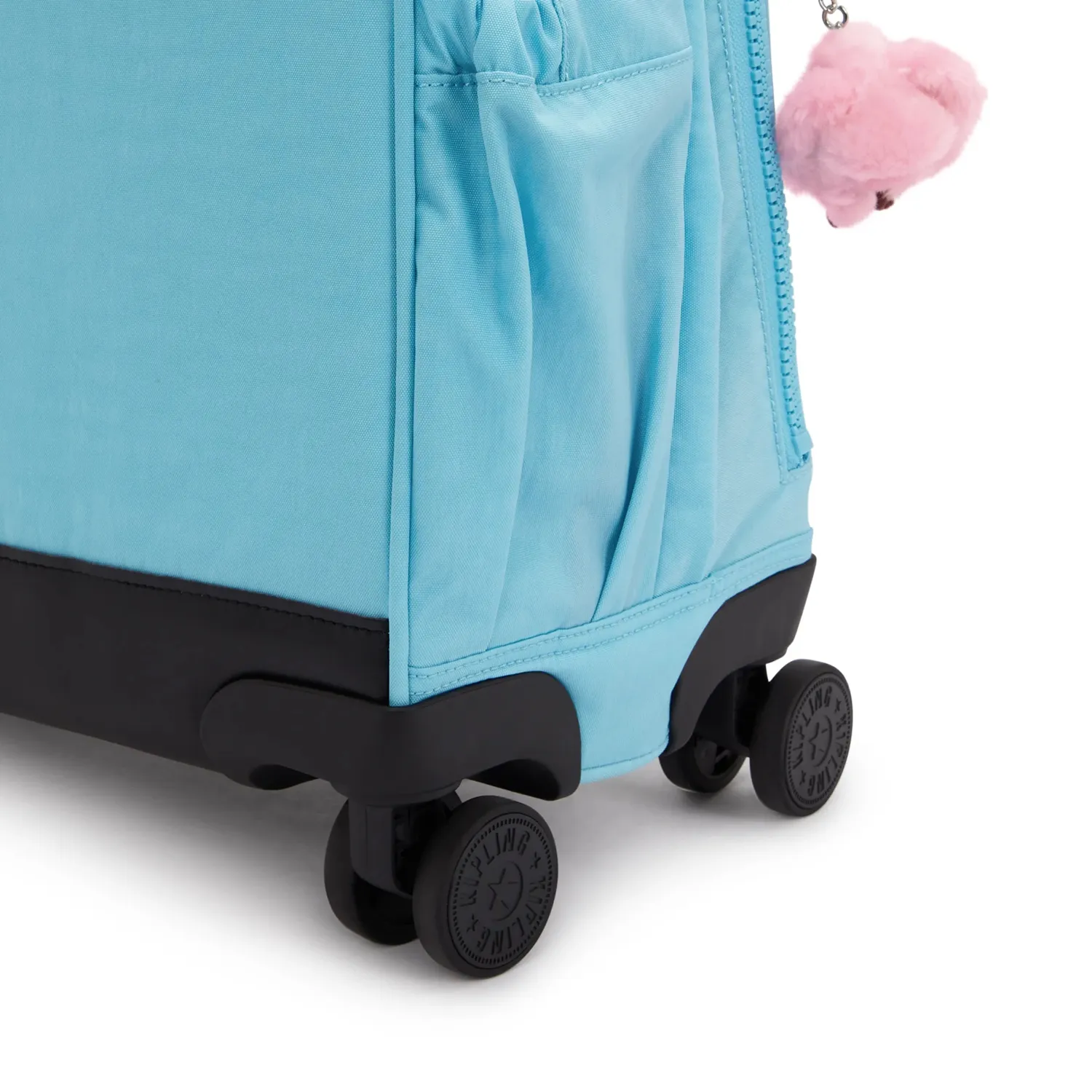 Kipling New Storia trolley Smile Blue Groot 4 wielen