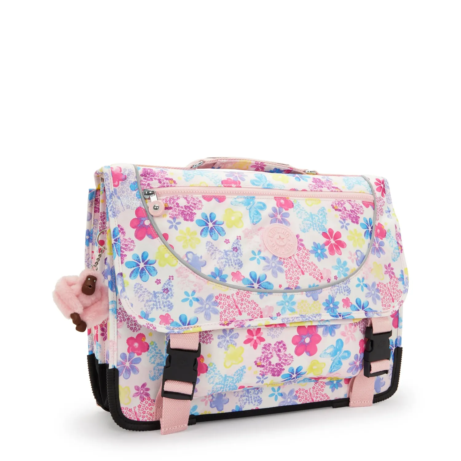 Kipling Preppy rugzak Flower Stamp medium bedrukt