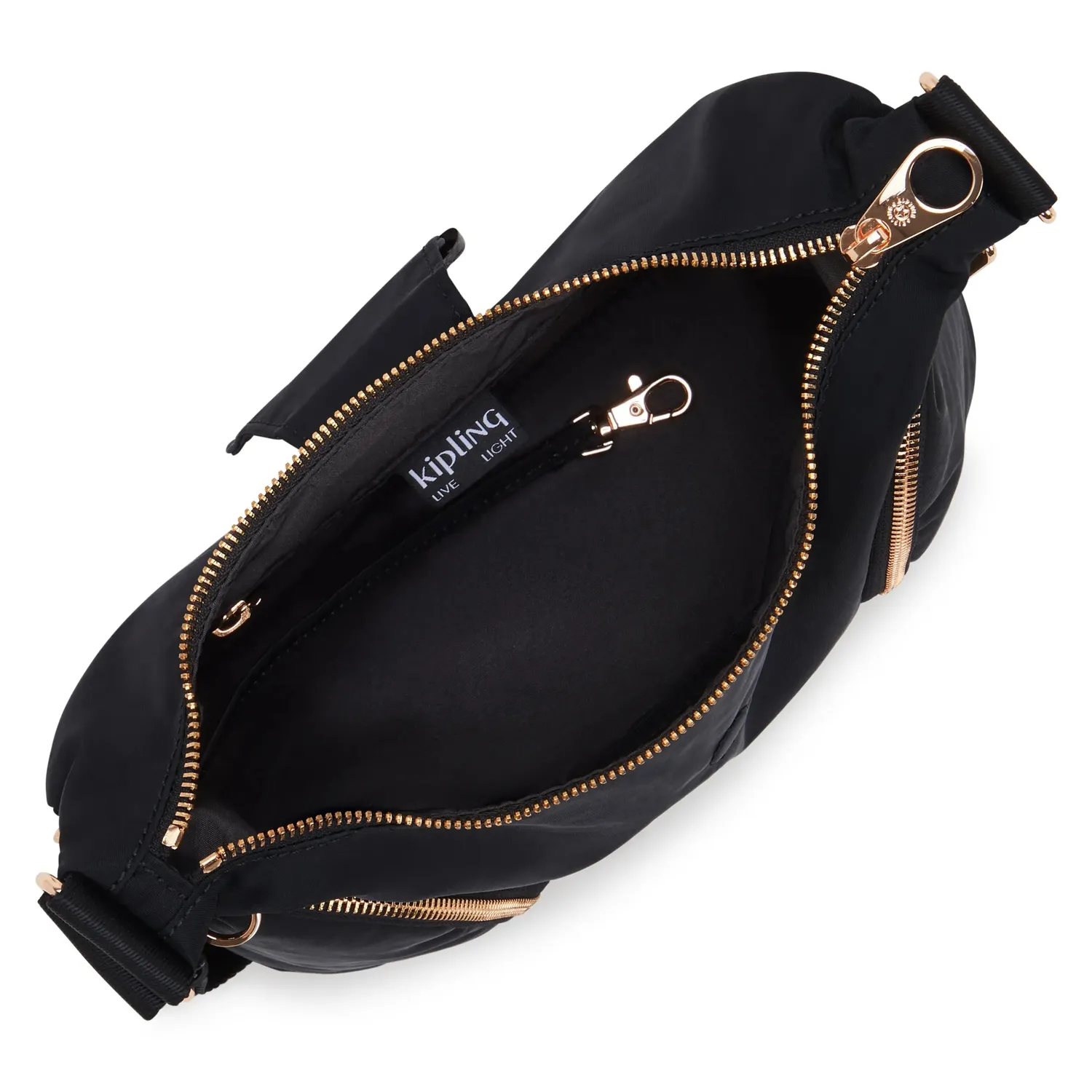 Kipling Sera M crosstas Black Rose Spice medium verstelbaar