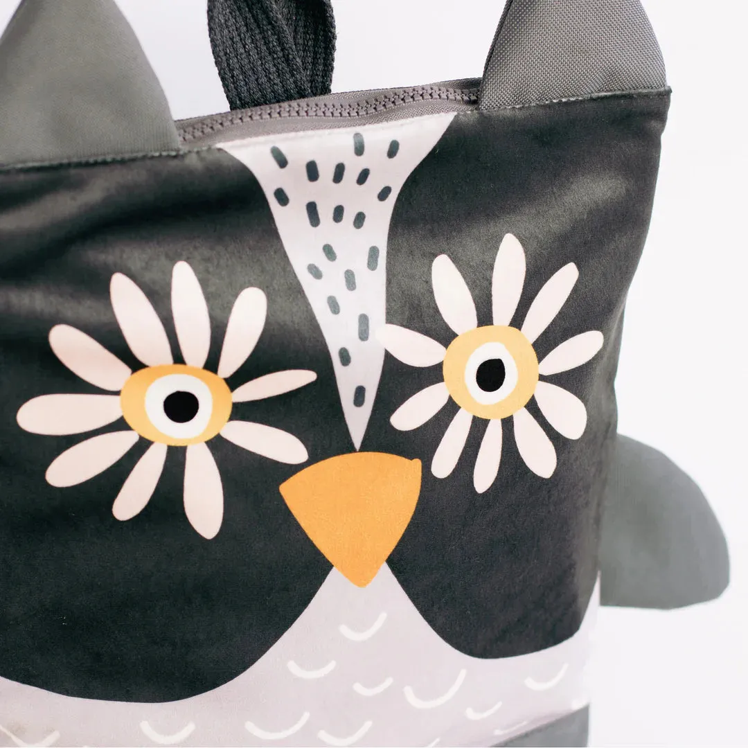 LOVE FOR CHILDRENN Uil kinderrugzak S/L waterbestendig