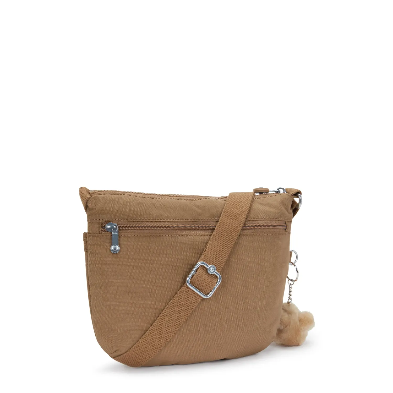 Kipling Arto S schoudertas Early Tan klein licht
