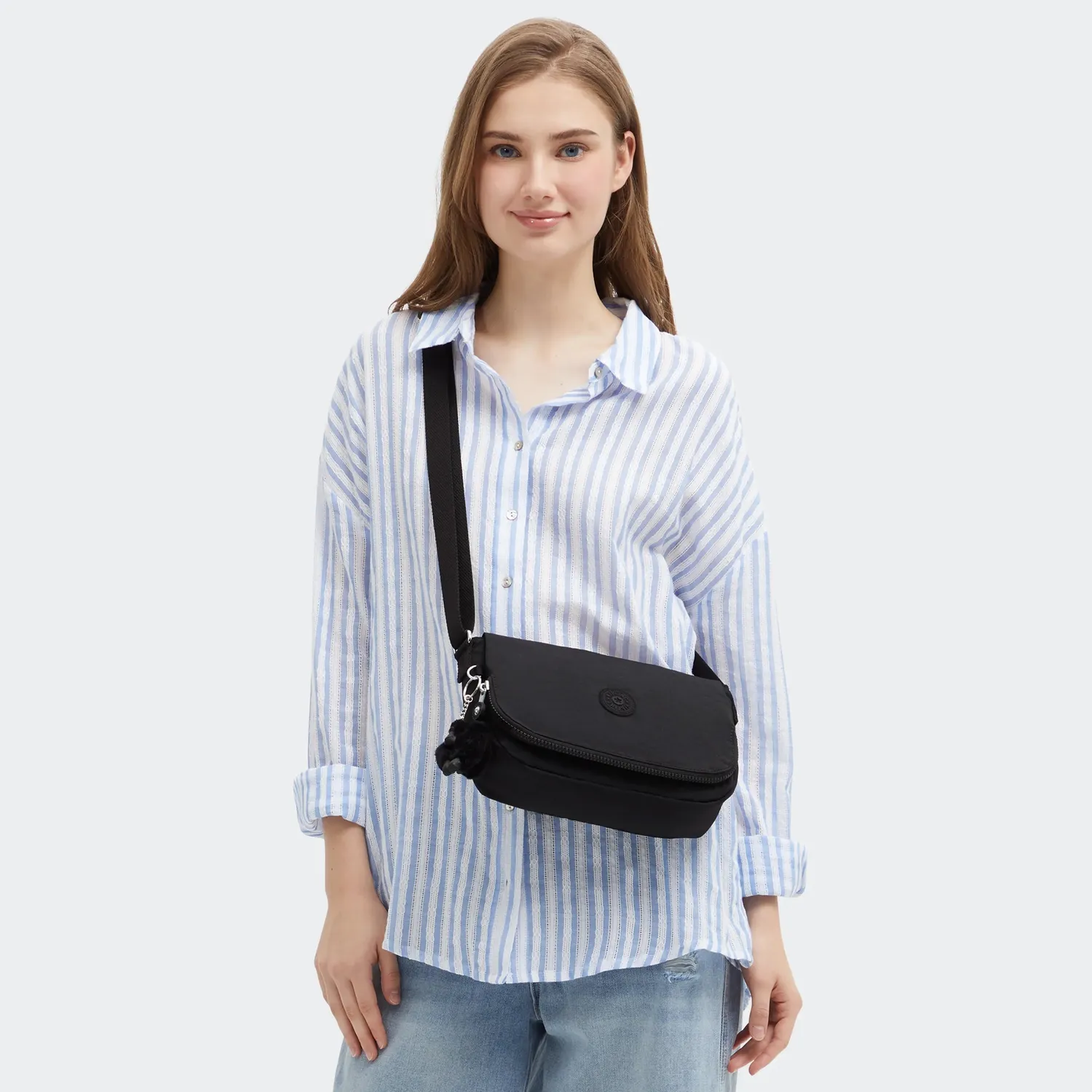 Kipling Earthbeat S crossbodytas Black Noir klein