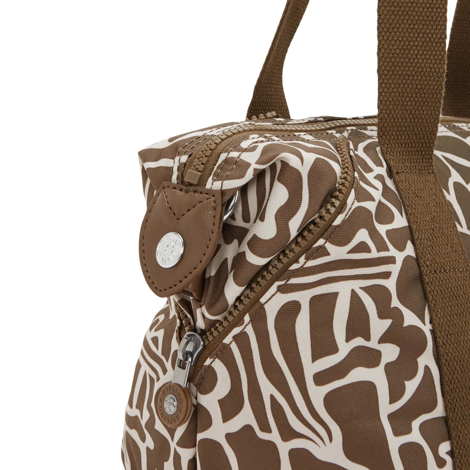 Kipling Art Mini tas Cocktail Khaki klein handzaam